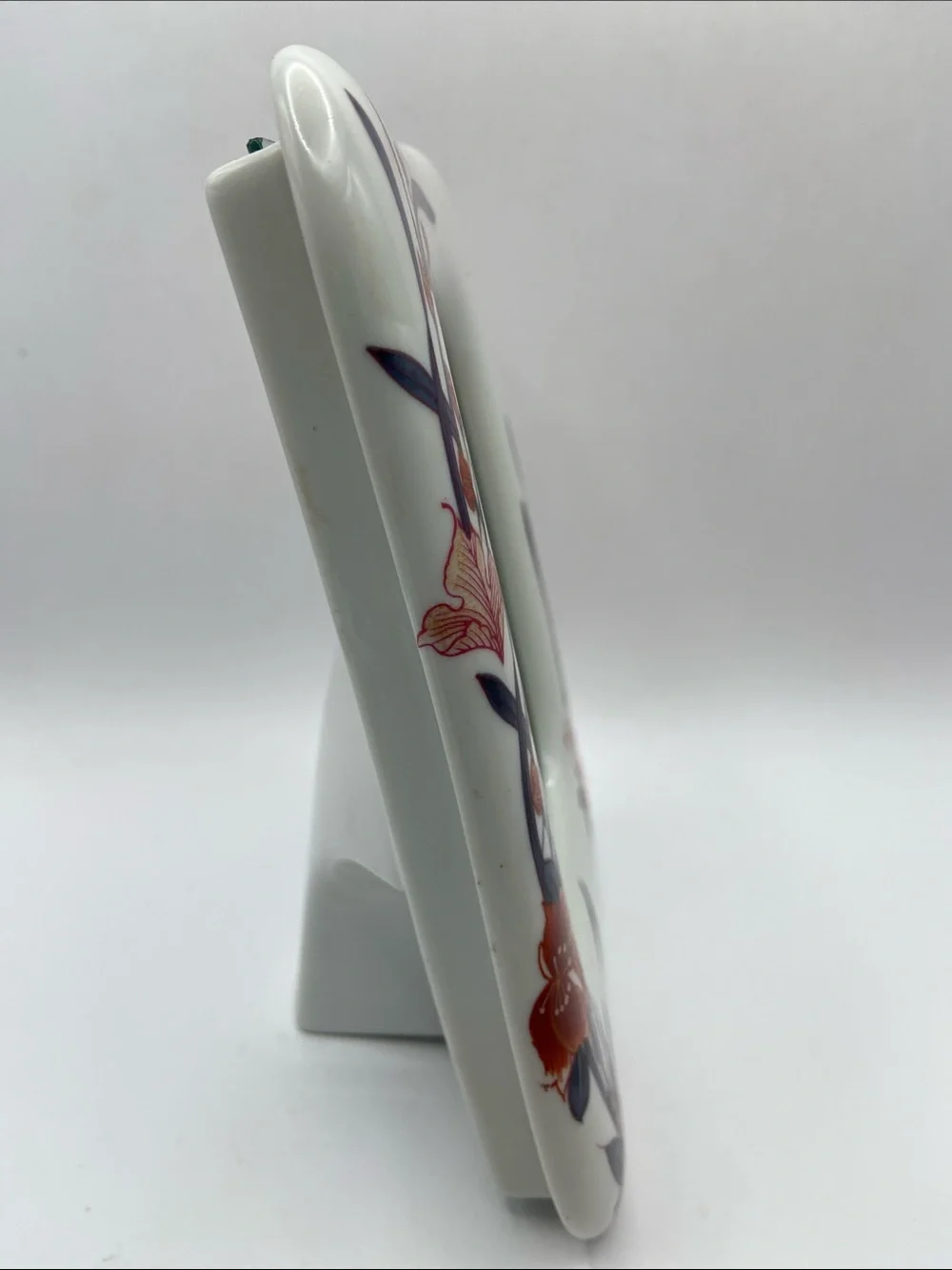 Vintage Wildflower Porcelain Picture Frame Made Expressly For Macy’s